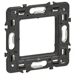 Support pour fixation à vis Legrand Mosaïc et Céliane 2 modules