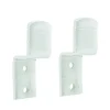 2 supports de barre de garage Afbat acier zingué jaune