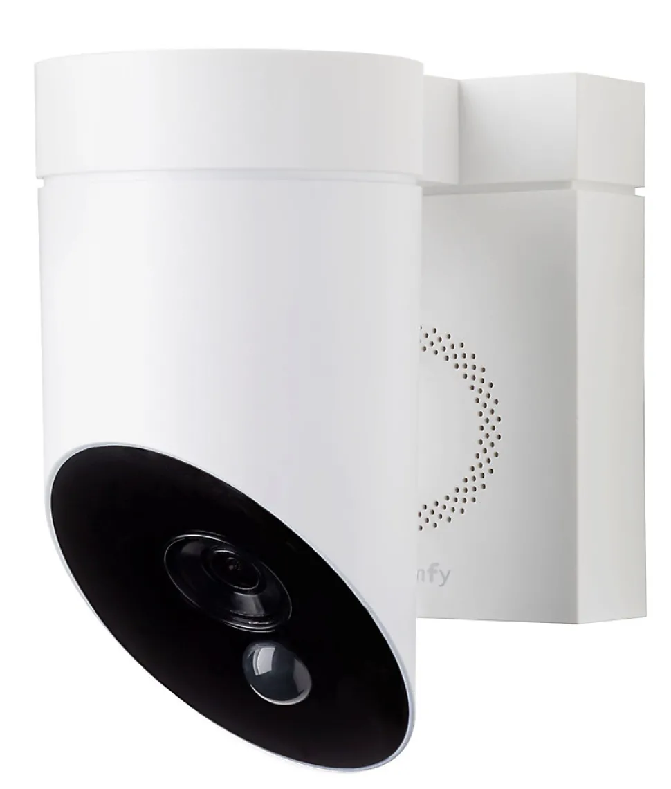 Système d'alarme Somfy Home alarme max + Caméra extérieure Somfy avec sirène intégrée