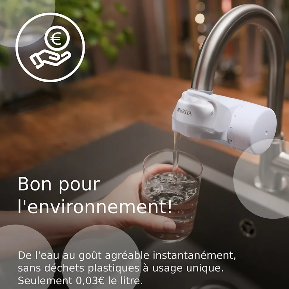 Système de filtration sur robinet Brita ON TAP V