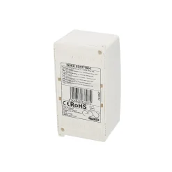 Tableau électrique apparent S4 avec fenêtre sans couvercle blanc IP20 avec rail DIN EDO777834