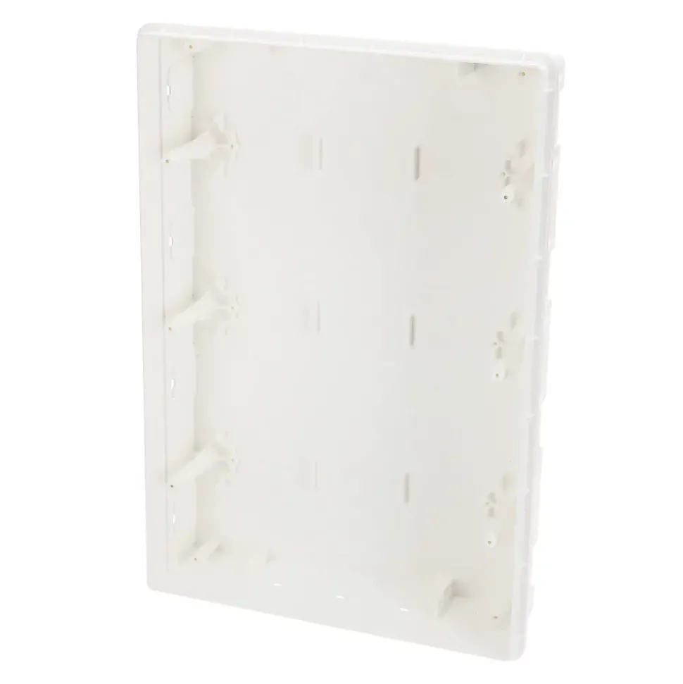 Tableau électrique encastré 36 modules 3x12 blanc fumé IP44 avec rail DIN EDO777849