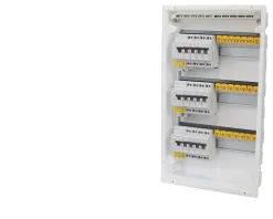 Tableau électrique pré équipé encastré 3 rangées à vis ABB