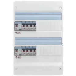 Tableau électrique pré-équipé et pré-câblé 2 rangées Legrand - 26 modules (10 inclus)