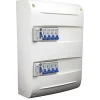 Tableau électrique pré-équipé 2 rangées Nov'Elec - 26 modules (10 inclus)