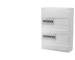 Tableau électrique pré équipé saillie 2 rangées à vis ABB