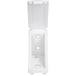 12 tak'ecker plastique blanc 40 x 40 mm