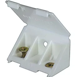 12 tak'ecker plastique blanc 25 x 43 mm