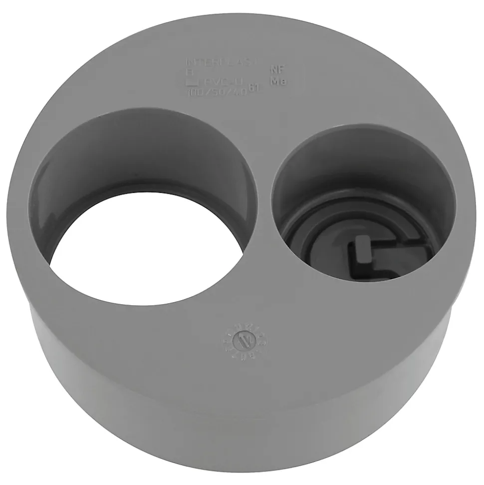 Tampon réduction double operculable ø100 / 50 / 40 mm Fitt