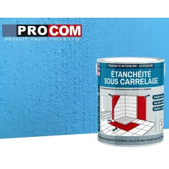 Étanchéité sous carrelage PROCOM, douche, salle de bain, pièce d'eau-2.5 litres--PRO COM