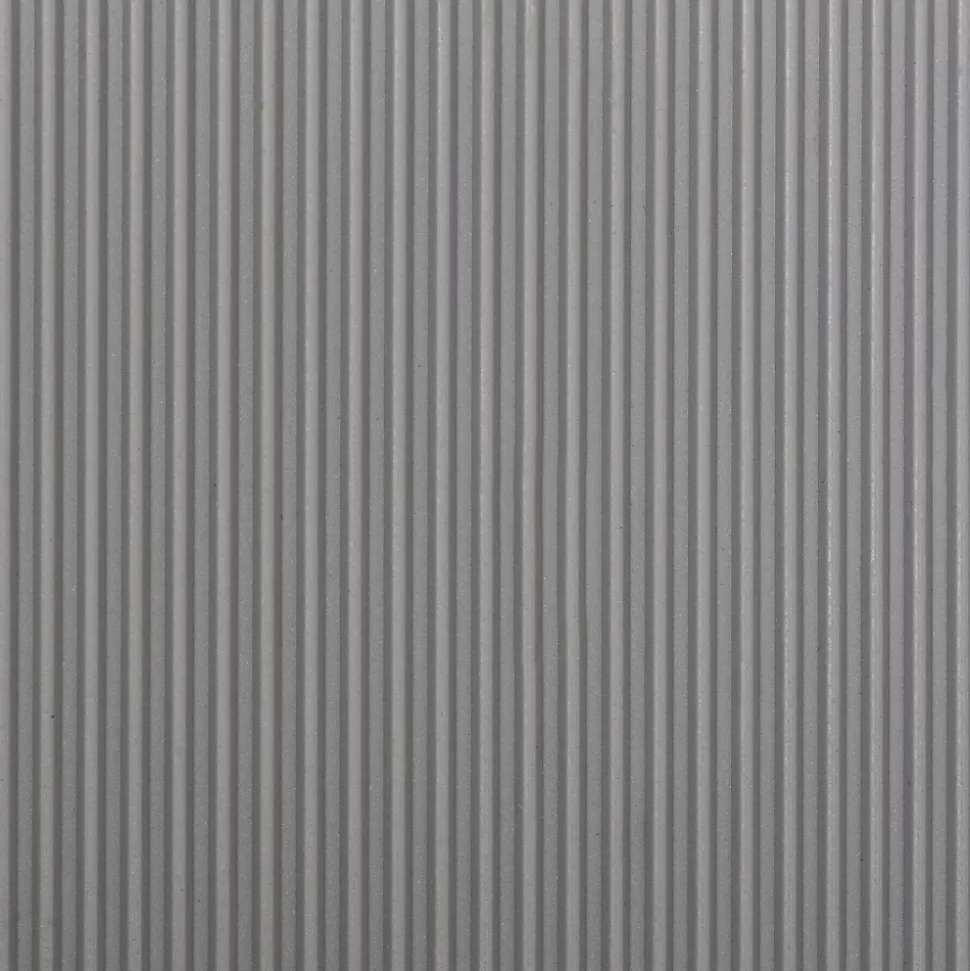 Tapis en caoutchouc Miniripp Gris 120 x 200 cm - Floordirekt