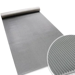 Tapis en caoutchouc Miniripp Gris 100 x 50 cm - Floordirekt