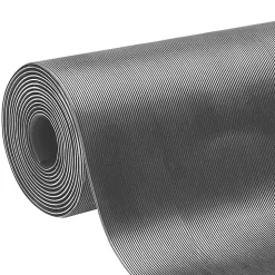 Tapis en caoutchouc Miniripp Gris 120 x 250 cm - Floordirekt