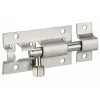 Targette, inox, pêne diamètre 6mm, 27x50mm - THIRARD