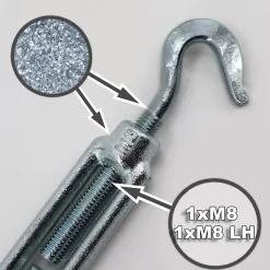 50 tendeur de câble pour clôture de protection , clôture forestière, tendeur Aquagart