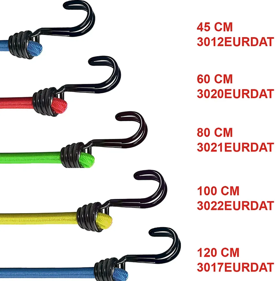 Tendeur de 60 cm crochet double Master Lock, 2 pièces