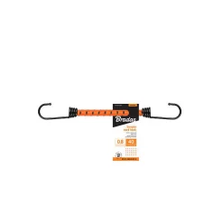 Tendeur élastique 60 cm diam8mm avec crochet métal (Lot de 5)