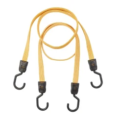 Tendeur élastique plat orange, 100 cm vendu par 2