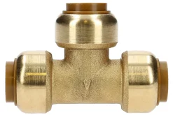 Té égal triple femelles TECTITE CLASSIC pour tube cuivre D14 - AALBERTS IPS - 4750563