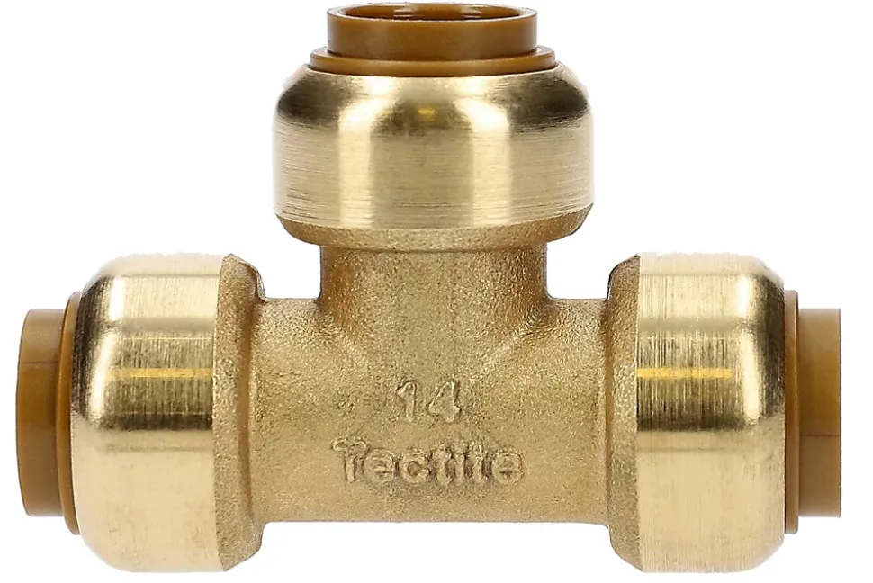 Té égal triple femelles TECTITE CLASSIC pour tube cuivre D14 - AALBERTS IPS - 4750563