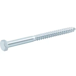 Tirefonds DIN 571 zingués 10x140 mm - 10 pièces