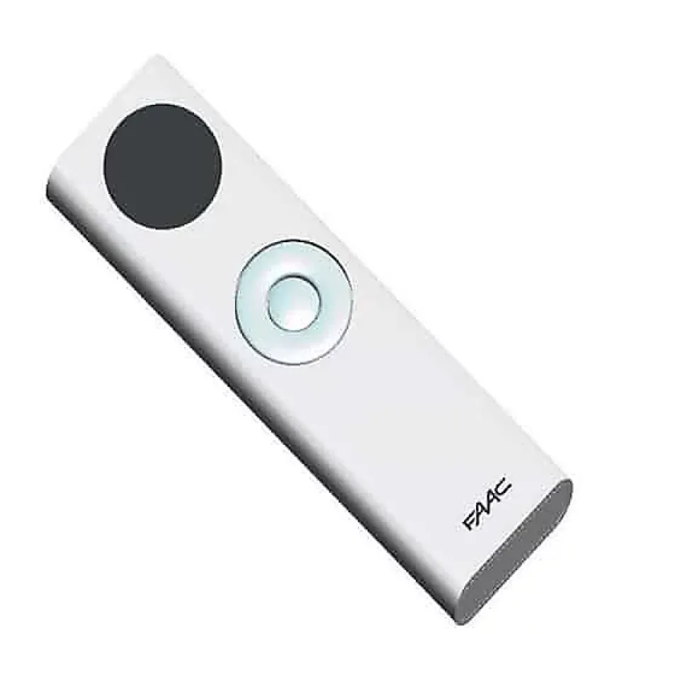 Télécommande FAAC TM XT6 433 pour portails et garages