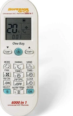 Télécommande SUPERIOR Airco 6000 in 1