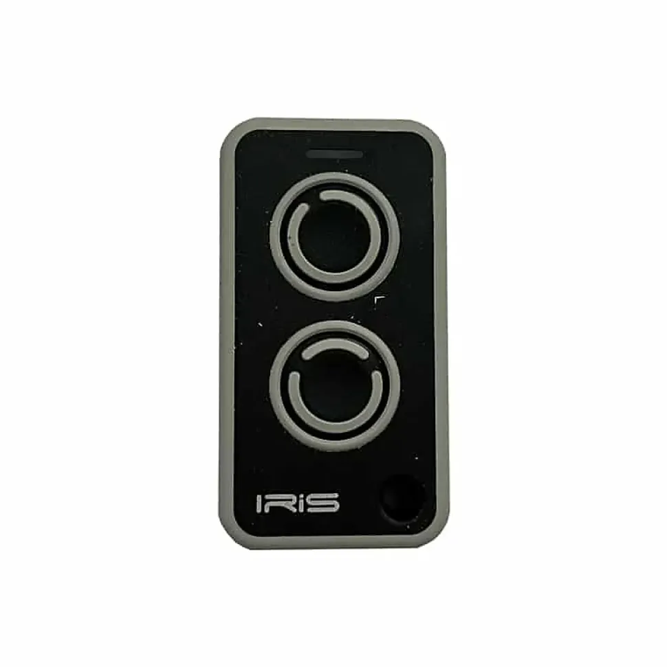 Télécommande universelle ITALFILE JANE IRIS TOP noir pour portail et porte de garage