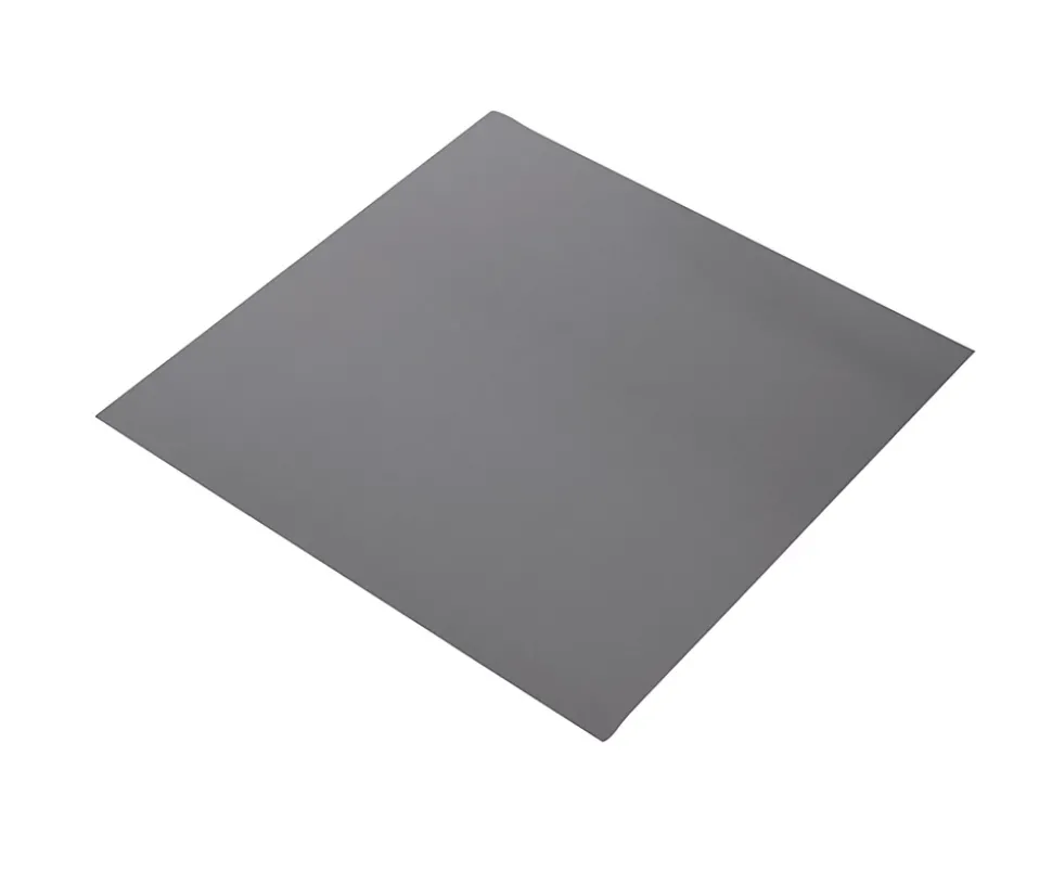 Tôle acier brut lisse Ep. 0,5 mm, 50 x 25 cm