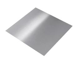 Tôle aluminium brillant lisse Ep. 0,5 mm, 100 x 50 cm
