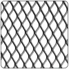 Tôle métal déployé acier brut Mailles 10 x 5,5 mm, 50 x 25 cm