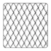 Tôle métal déployé aluminium brut Ep. 0,8 mm Mailles 10 x 5,5 mm, 100 x 50 cm
