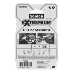 Toile de réparation Scotch Ultra noir 24 mm x 10 m
