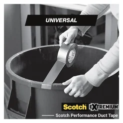 Toile de réparation universel Scotch noir, 19mm x 3 m