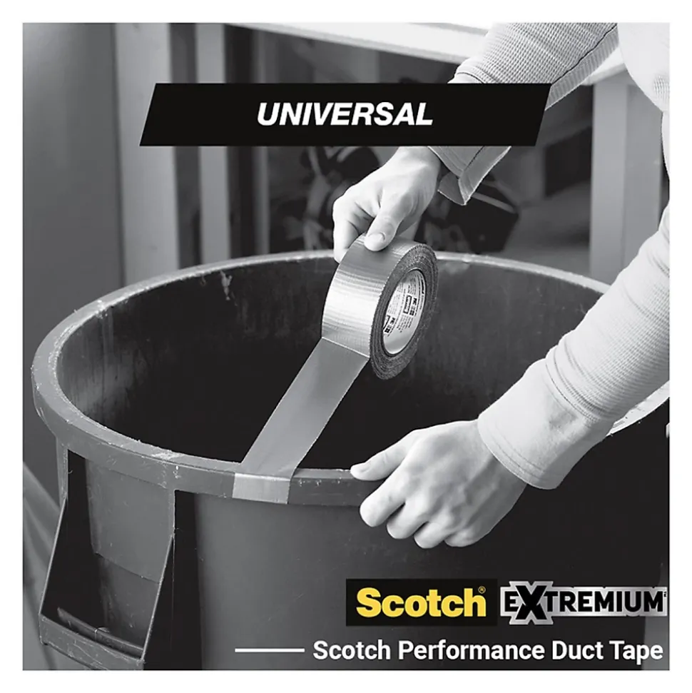 Toile de réparation universel Scotch noir, 19mm x 3 m