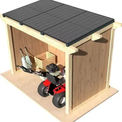 Toiture solaire - HEKILI Gris Anthracite 3,438m x 3,912m