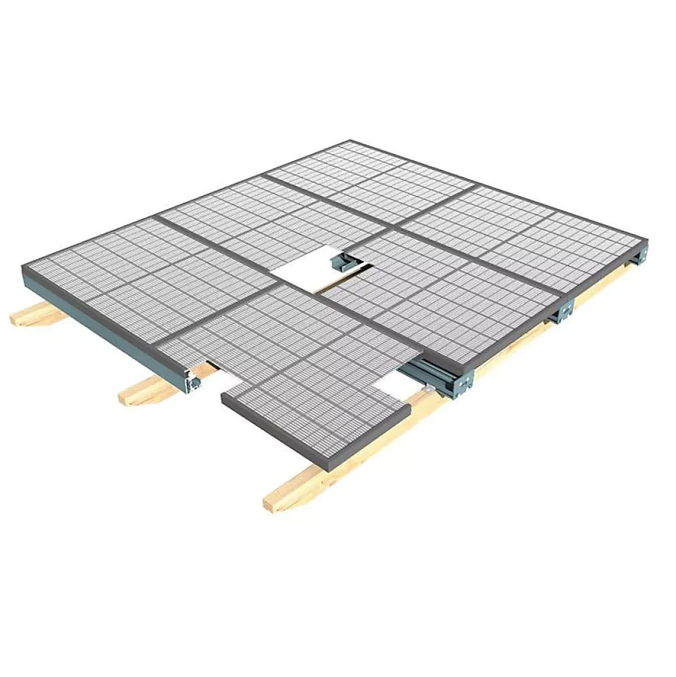 Toiture solaire - HEKILI Gris Anthracite 3,438m x 3,912m