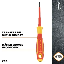 Tournevis plat VDE Magnusson 75 x 3,5 mm