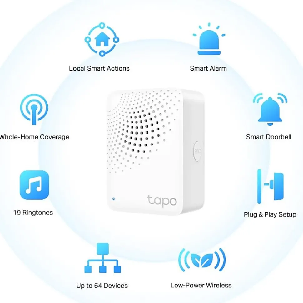 TP-LINK TPLINK Smart-Hub SmartHub Tapo H100 (TAPO H100)