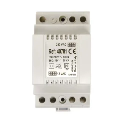 Transformateur 230 Vac - 12 Vac - 1,5 A - Aip-40781