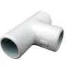 2 tés de raccordement Diall gris ø20 mm