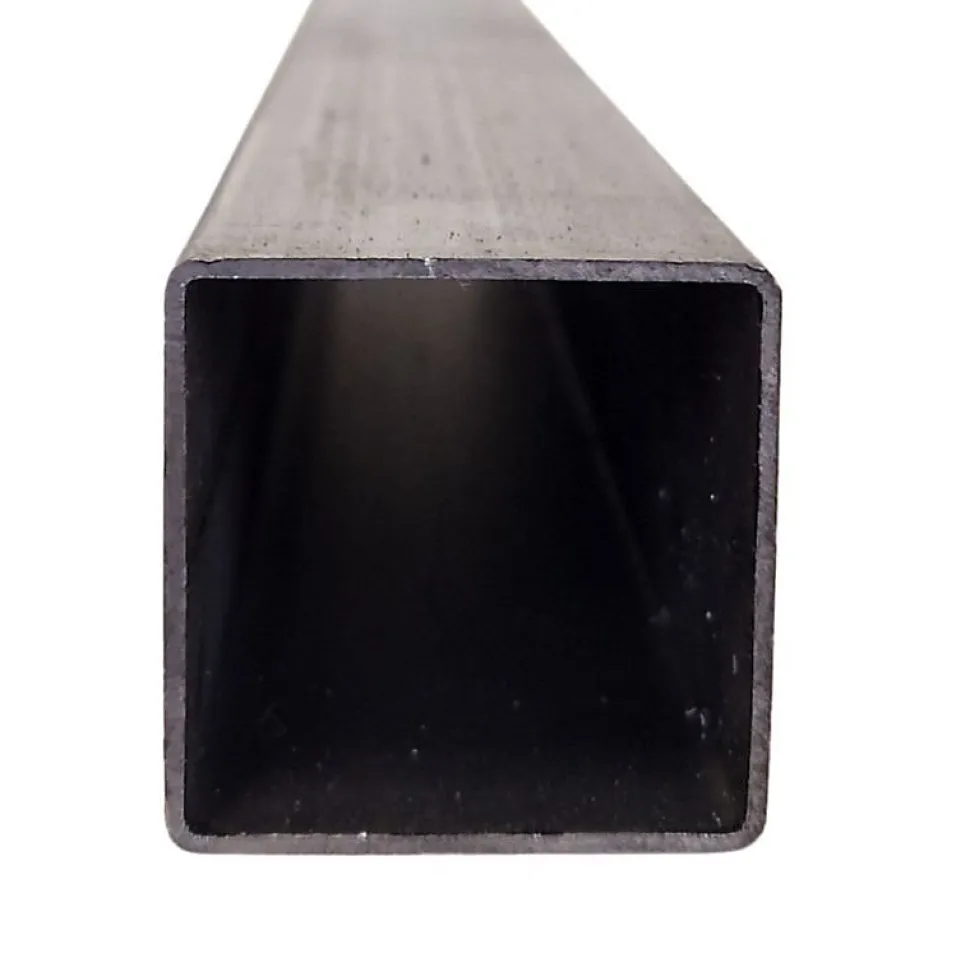 Tube carré acier 40 mm ep 3 mm, Longueur : 4 metres - Comment Fer