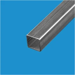 Tube carré acier 20x20 mm ep 2 mm, Longueur : 2 metres - Comment Fer