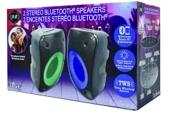 Une paire d'Enceintes Stereo Puissantes Bluetooth iParty