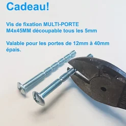 6 Un. poignées de meuble en laiton mat pour tiroir - diamètre 25MM