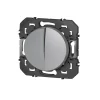 Va-et-vient et Poussoir Legrand Dooxie aluminium