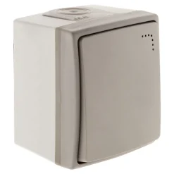 Va et vient + voyant IP55 Orok Zenitech