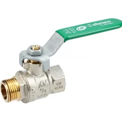 Vanne NF laiton nickelé - MF 1/2' - Sferaco