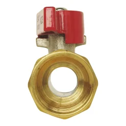 Vanne à sphère double mâle/mâle manette papillon 20/27mm Somatherm for you
