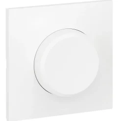 Variateur rotatif Legrand Neptune plastique brillant blanc